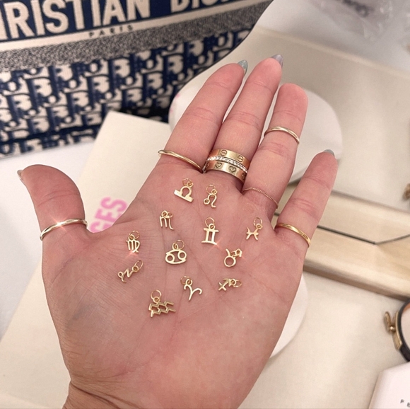 JAZ HANDMADE Mini Charms 9k Gold - Picture 9 of 9